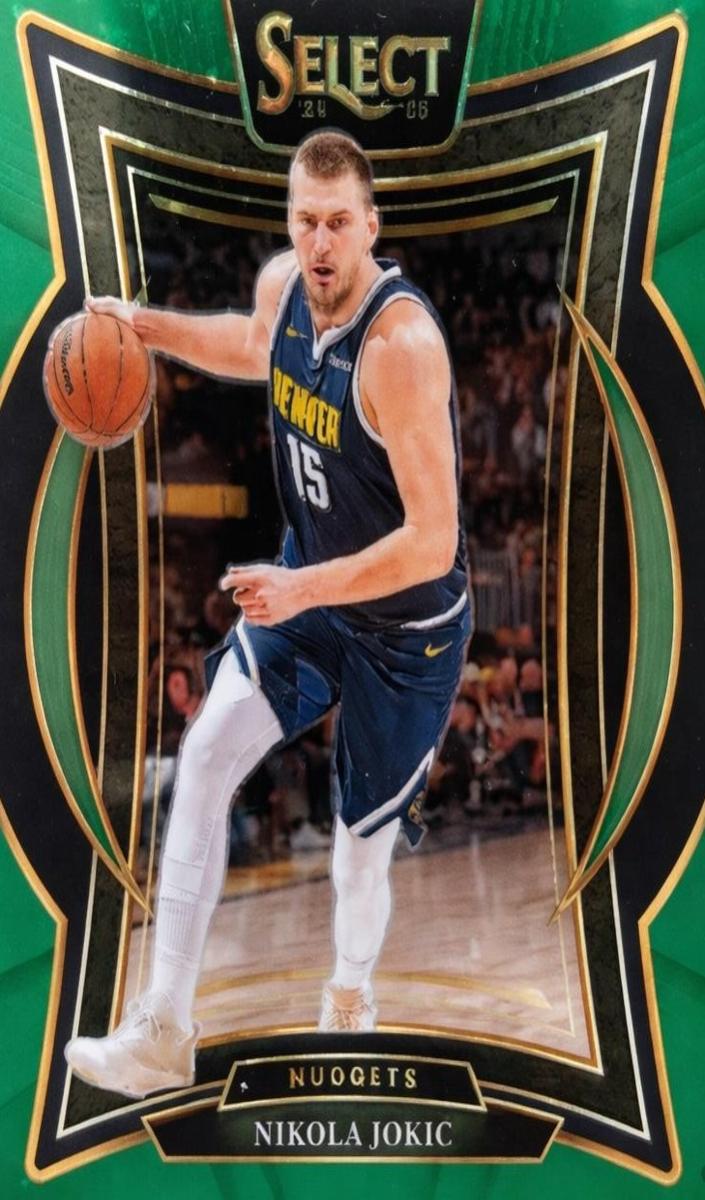 2024 Panini Select Basketball Green Stars Nikola Jokic #14