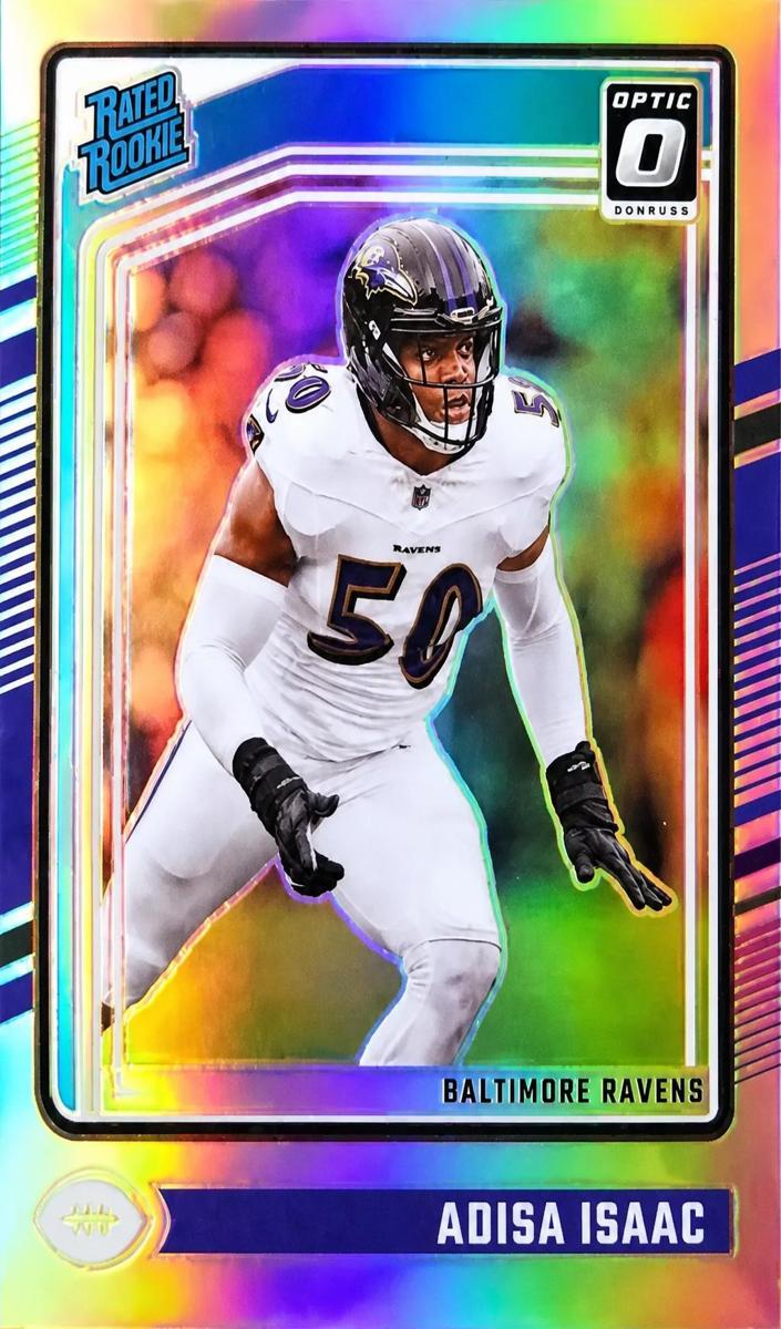 2024 Donruss Optic Football Holo Adisa Isaac #202