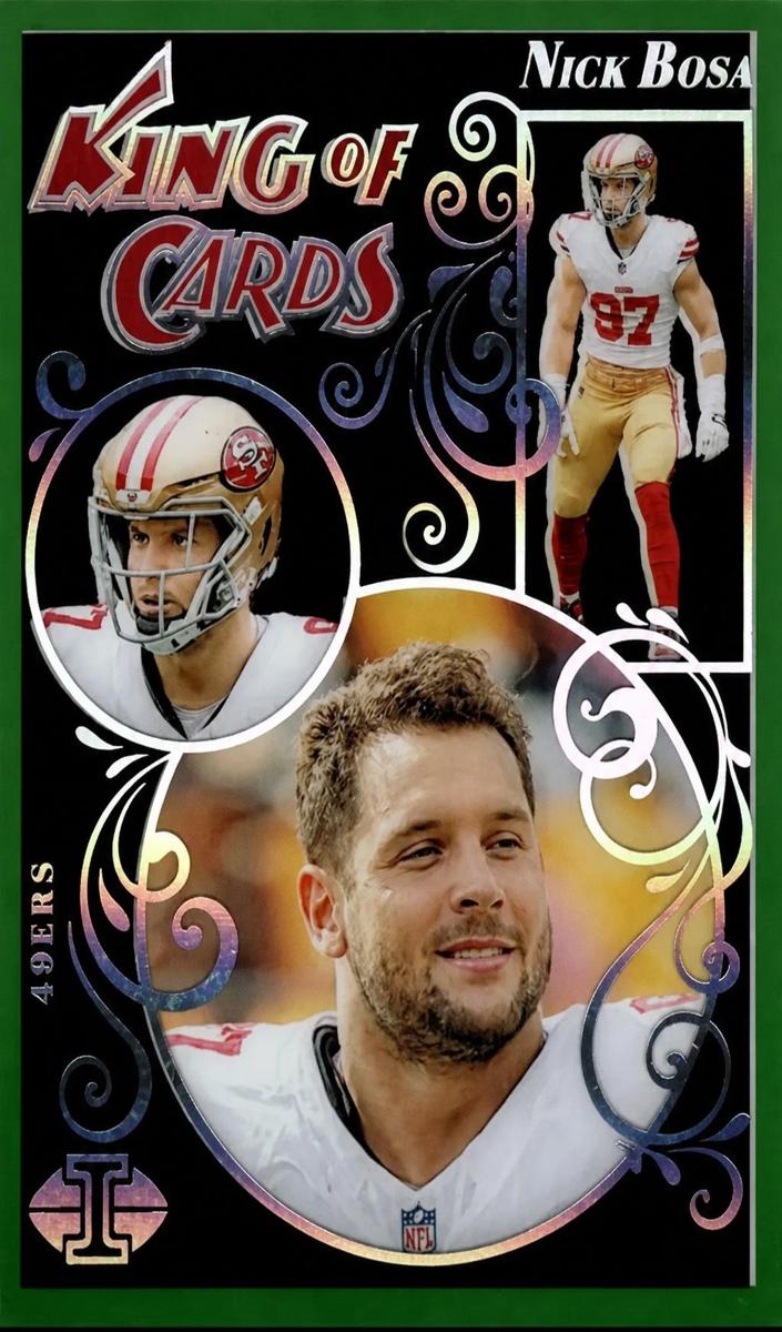 2023 Panini Illusions Football Emerald Nick Bosa #11