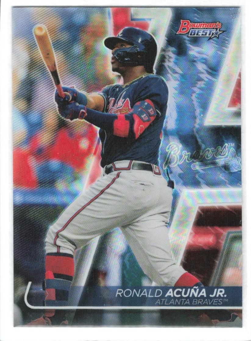 2020 Bowman's Best Baseball Refractor Ronald Acuna Jr. #53