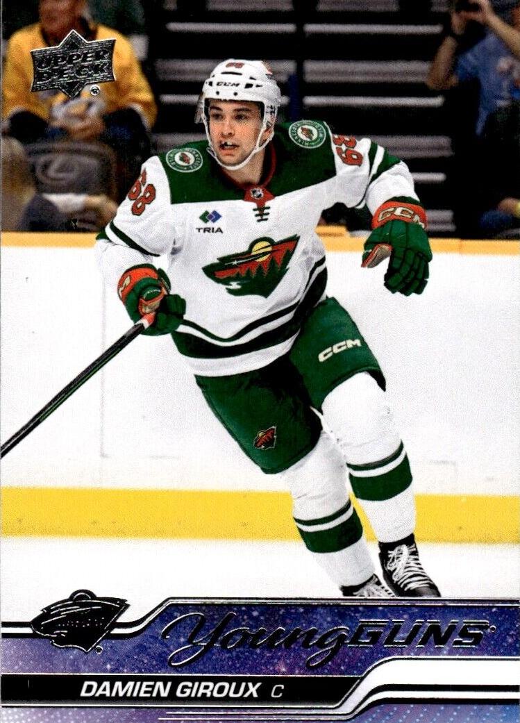 2023 Upper Deck Hockey Damien Giroux #452 PSA 9