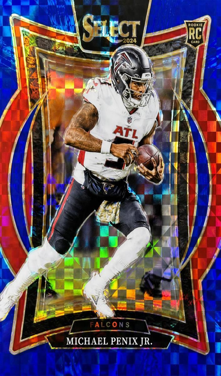 2024 Panini Select Football Blue Michael Penix Jr. #80 PSA 10