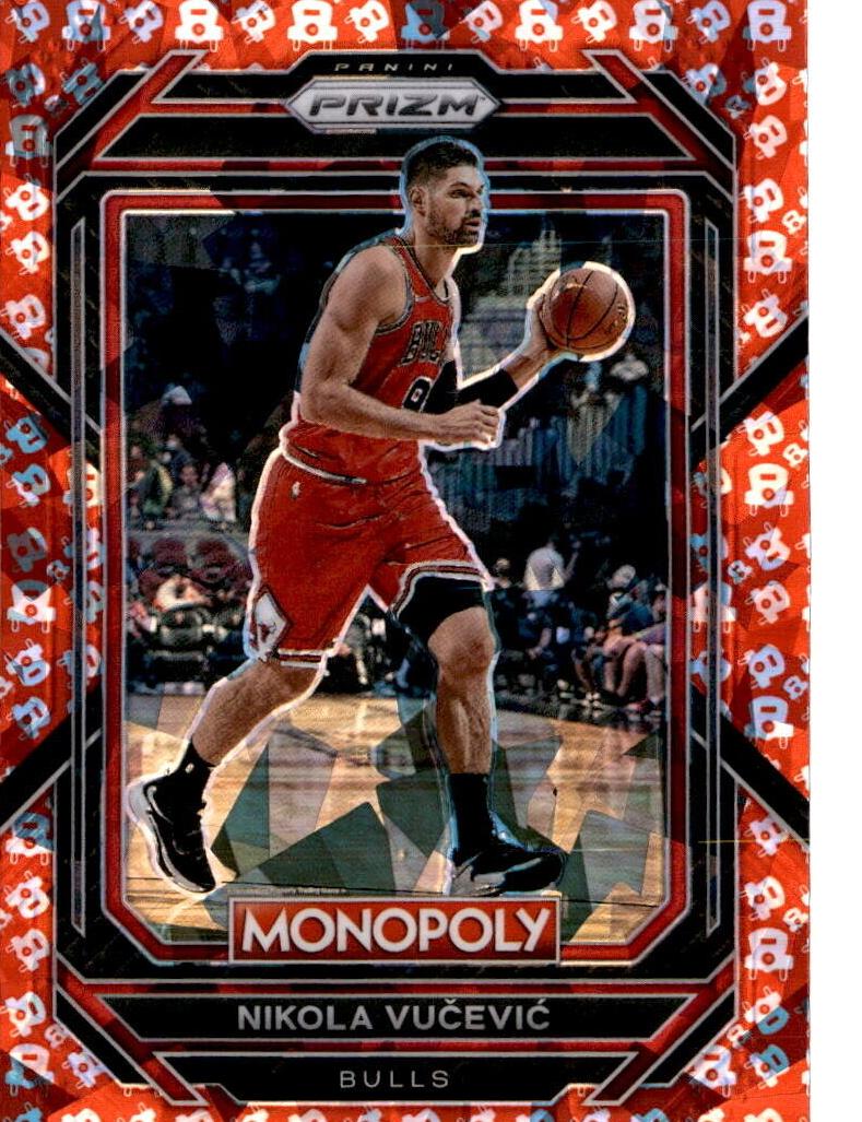 2022 Panini Prizm Monopoly Basketball Free Parking Nikola Vucevic #15
