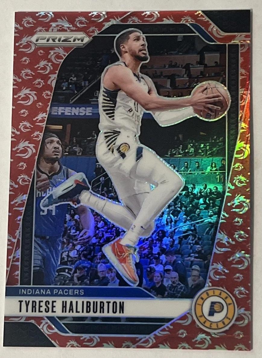 2024 Panini Prizm Basketball Dragon Year Tyrese Haliburton #99