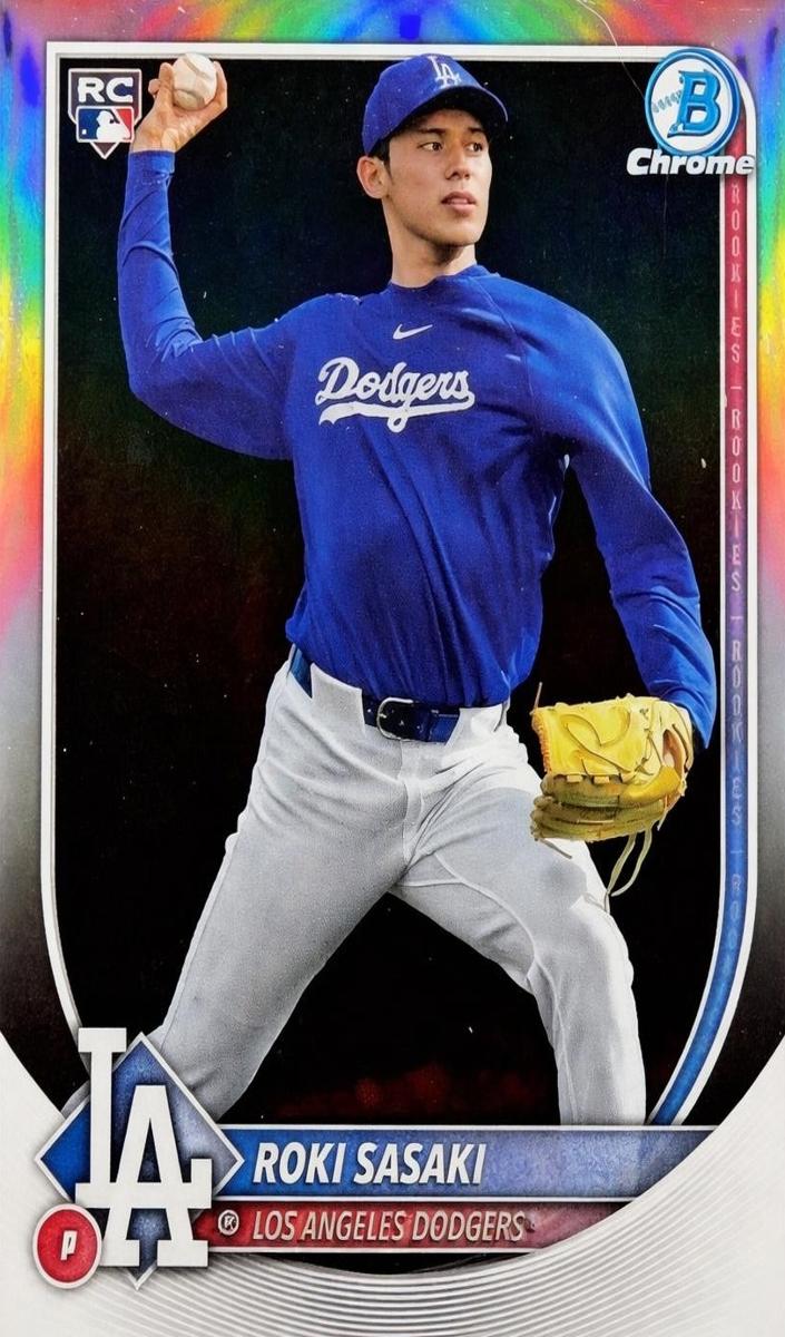 2025 Bowman Chrome Baseball Roki Sasaki #12