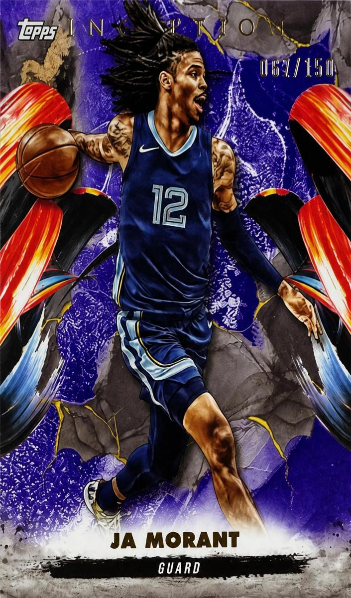 2024 Topps Inception Basketball Purple Ja Morant #75