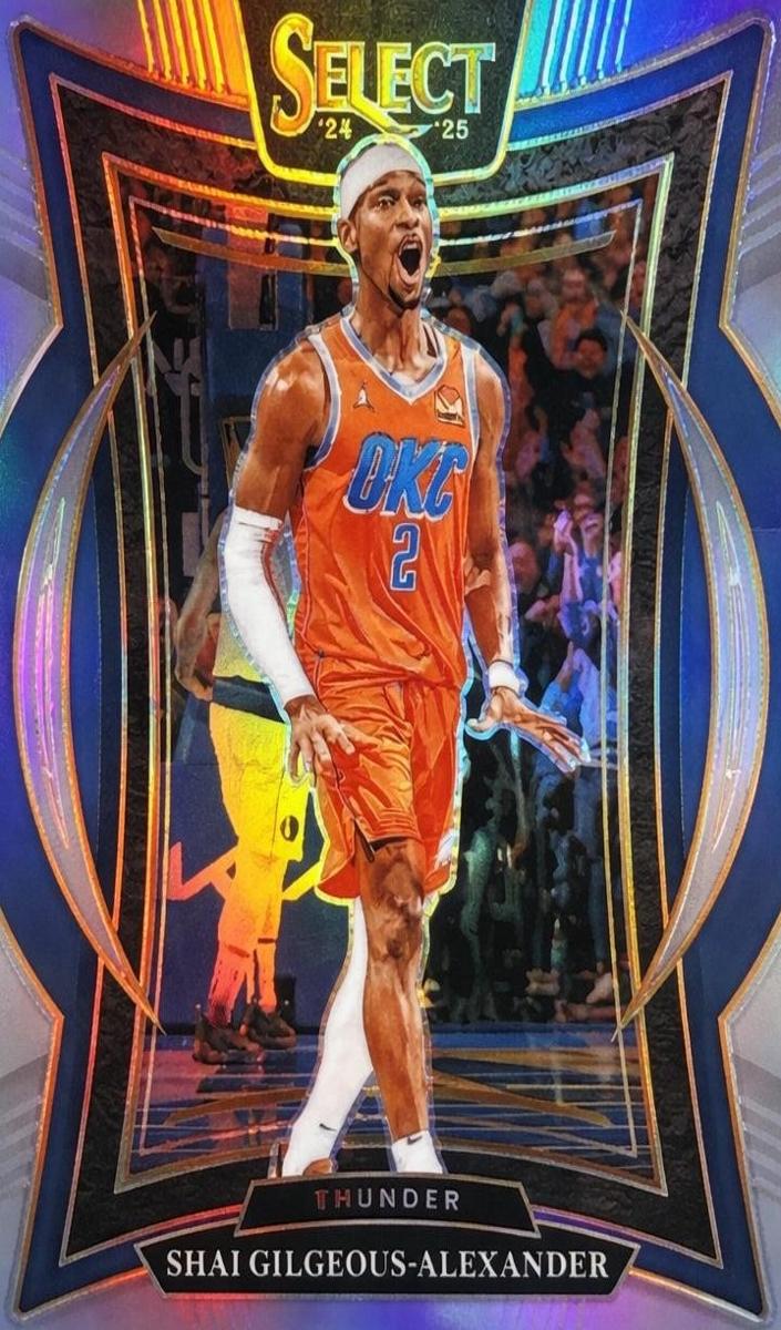2024 Panini Select Basketball Silver Shai Gilgeous-Alexander #36