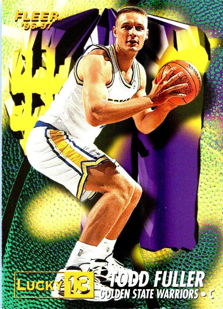 1996 Fleer Basketball Todd Fuller #11