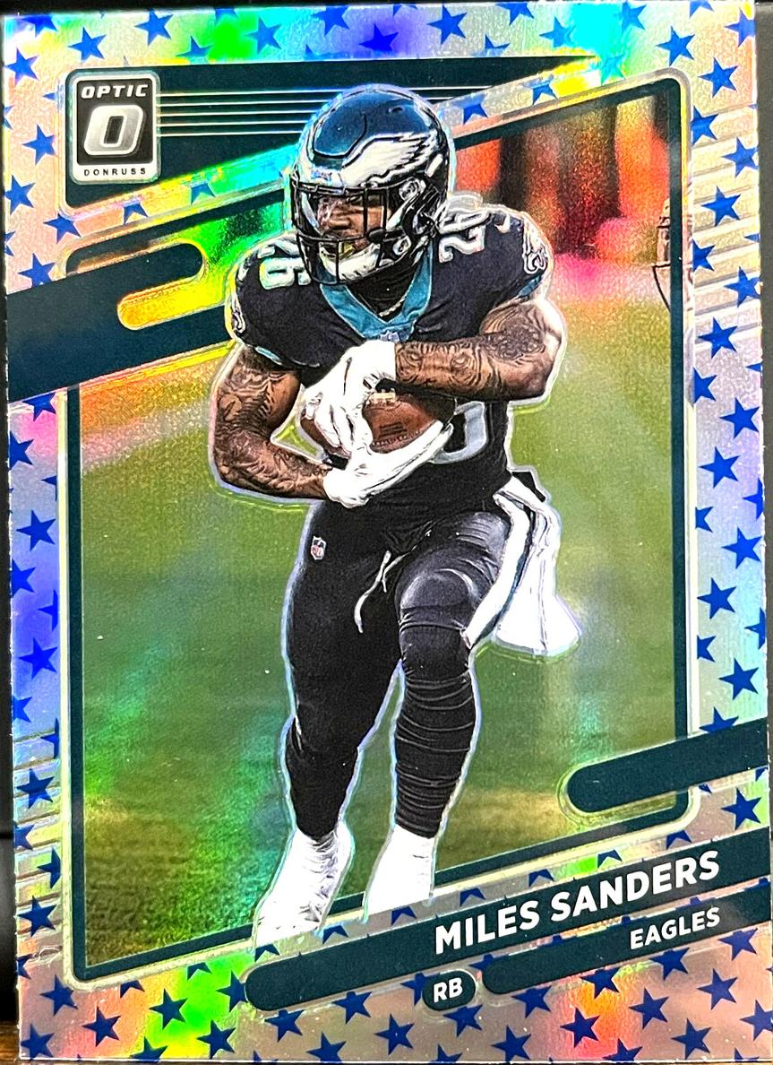 2021 Donruss Optic Football Stars Miles Sanders #10