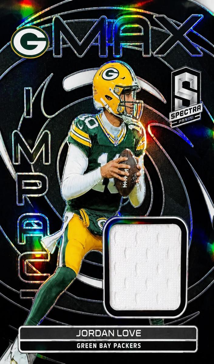 2023 Panini Spectra Football Jordan Love #MI-JLO