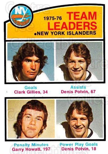 1976 O-Pee-Chee Hockey Clark Gillies #389
