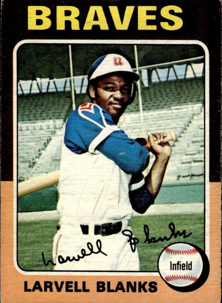 1975 O-Pee-Chee Baseball Larvell Blanks #394