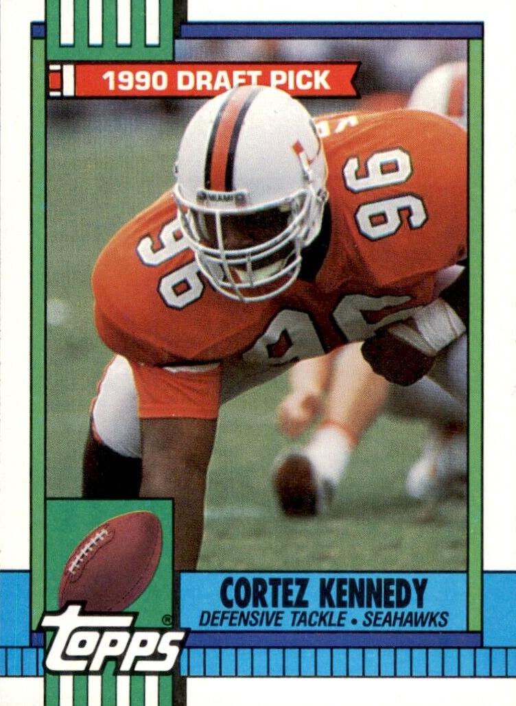 1990 Topps Football Cortez Kennedy #334 PSA 10