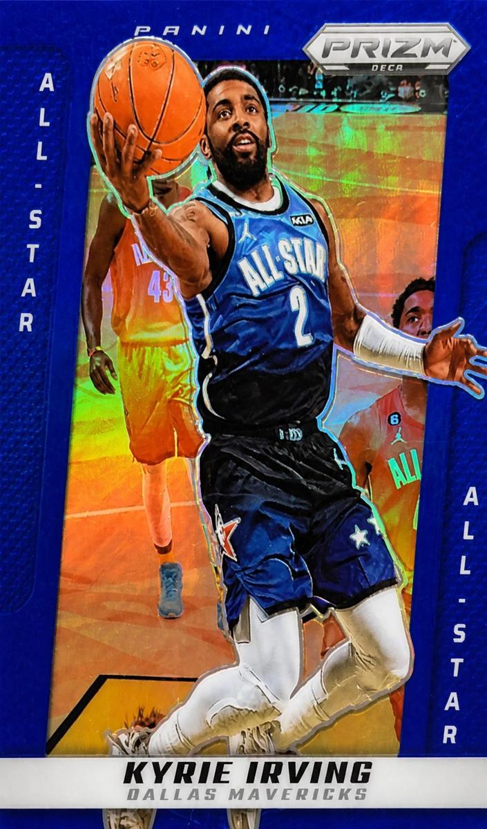 2024 Panini Prizm Deca Basketball Blue Kyrie Irving #269