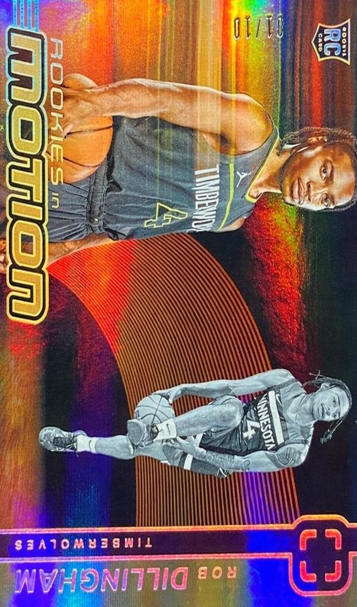 2024 Panini PhotoGenic Basketball Gold Rob Dillingham #7