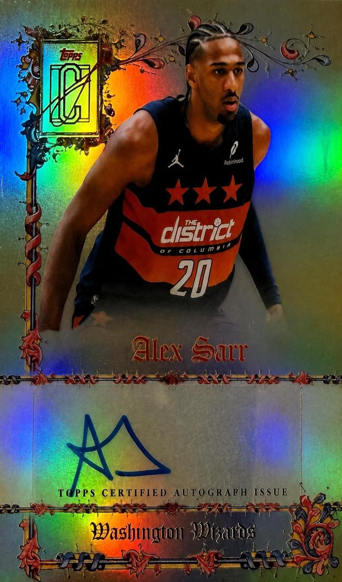 2025 Topps Signature Class Basketball Alex Sarr #MS-AS