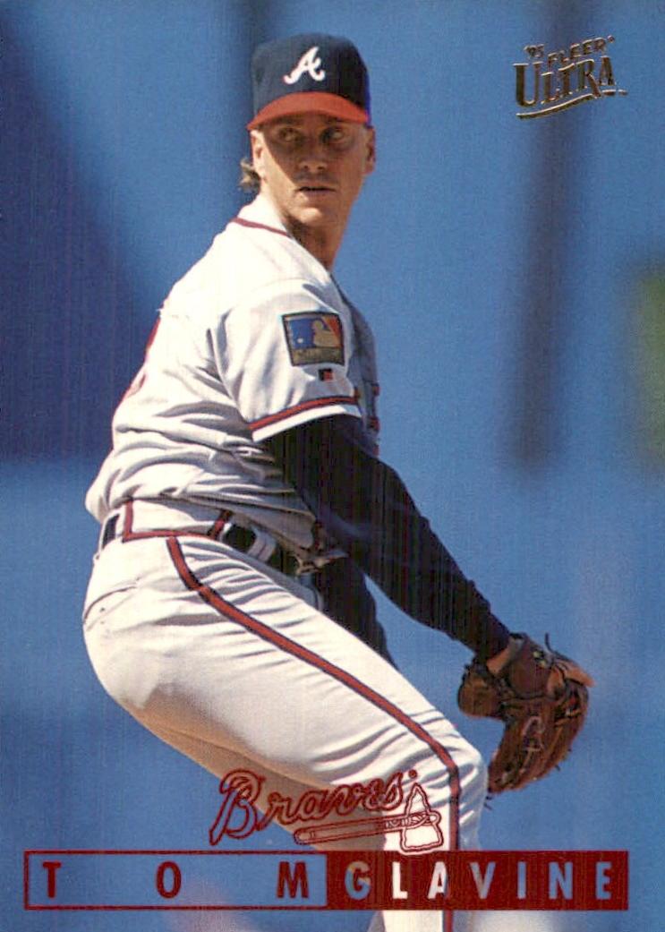 1995 Fleer Ultra Baseball Tom Glavine #125