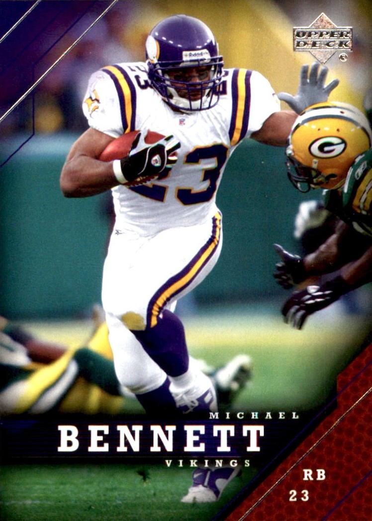 2005 Upper Deck Football Michael Bennett #105