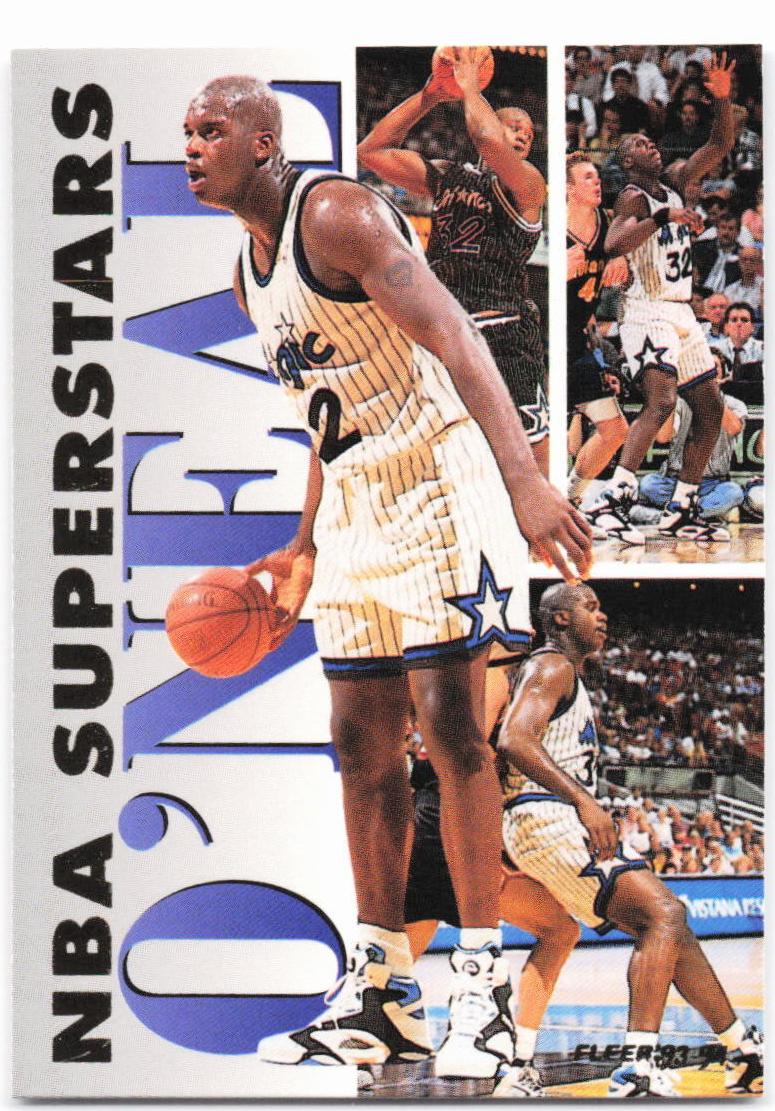 1993 Fleer Basketball Shaquille O'Neal #16 PSA 9