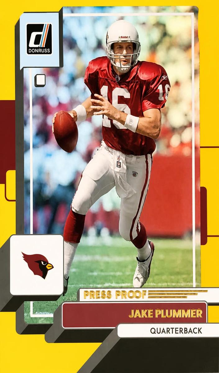 2022 Panini Donruss Football Press Proof Premium Jake Plummer #6 CGC 9.5