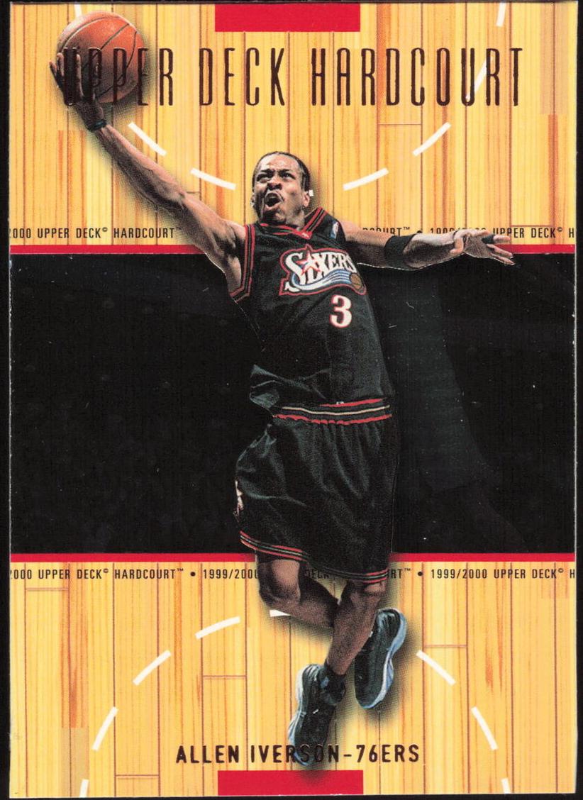 1999 Upper Deck Hardcourt Basketball Allen Iverson #40 PSA 10