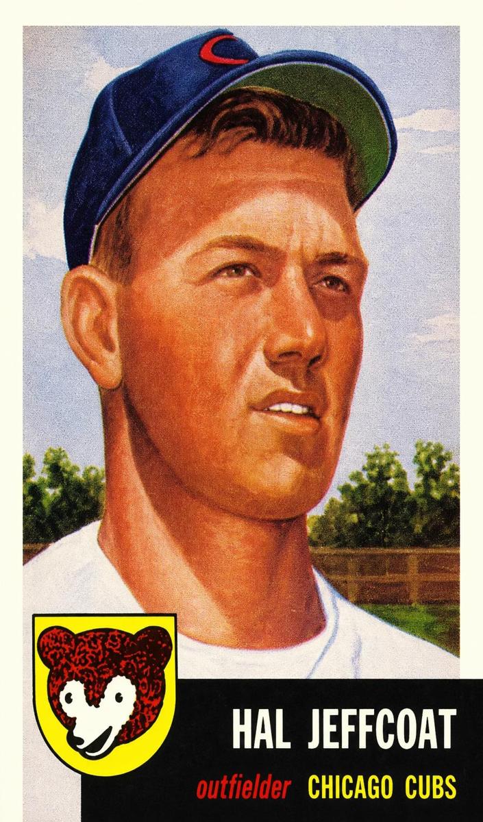 1953 Topps Baseball Hal Jeffcoat #29