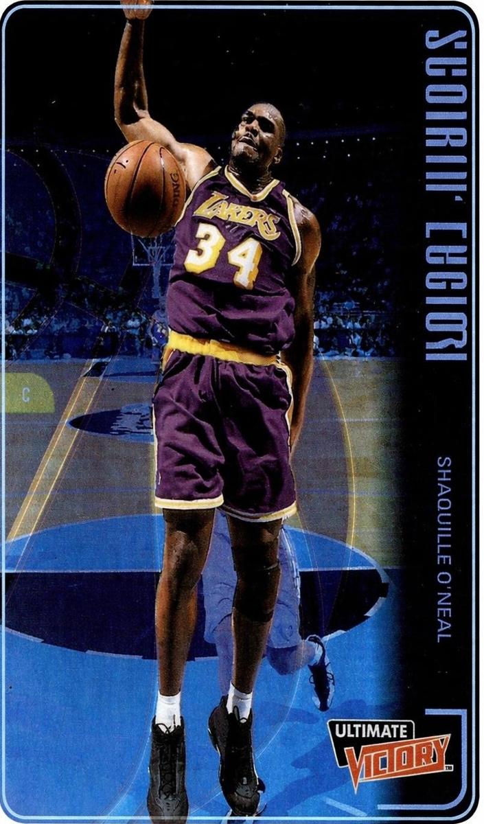 1999 Upper Deck Ultimate Victory Basketball Shaquille O'Neal #SL4