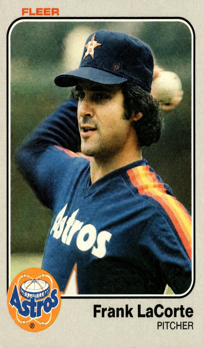 1983 Fleer Baseball Frank LaCorte #454