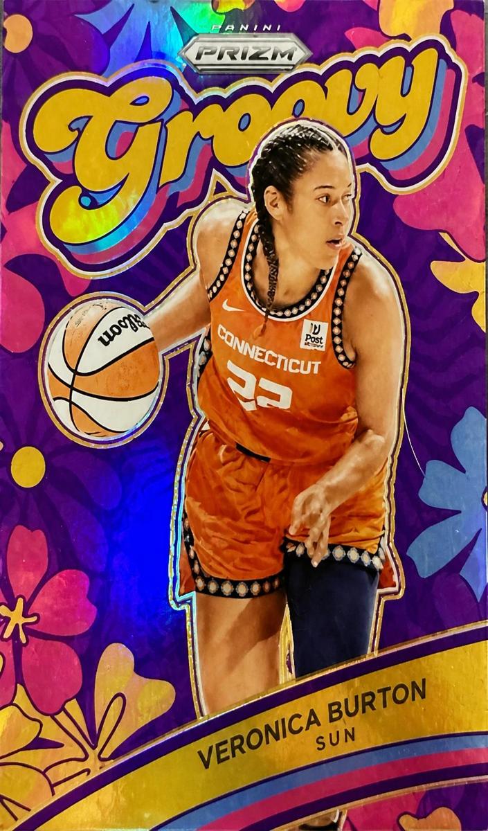 2024 Panini Prizm WNBA Basketball Gold Veronica Burton #11
