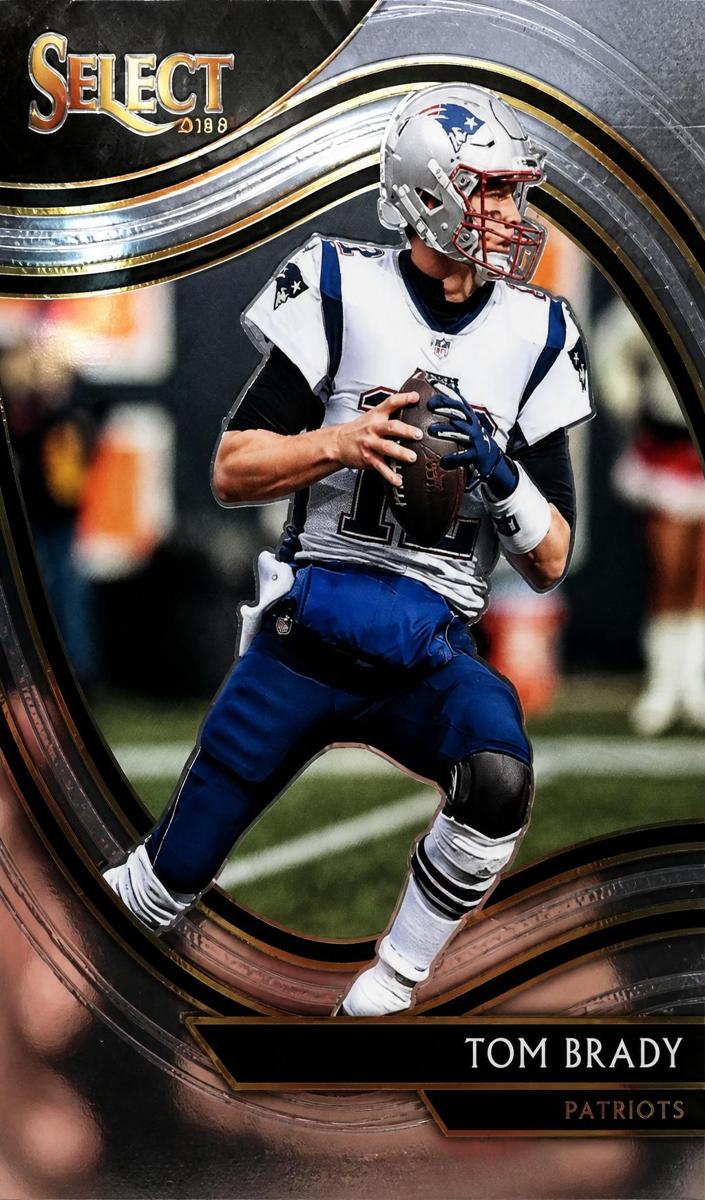 2020 Panini Select Football Silver Prizm Tom Brady #301 SGC 9