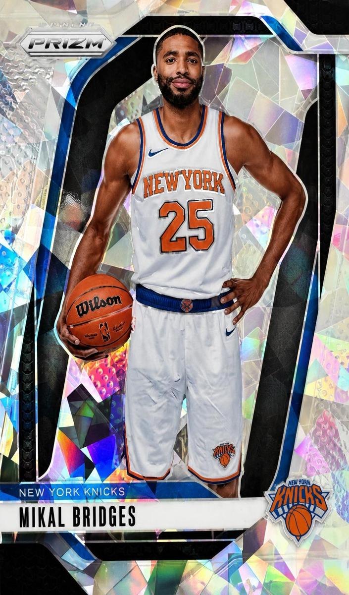 2024 Panini Prizm Basketball Ice Mikal Bridges #15