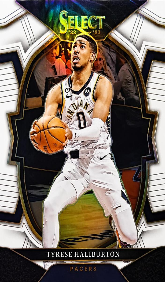2022 Panini Select Basketball White Tyrese Haliburton #20