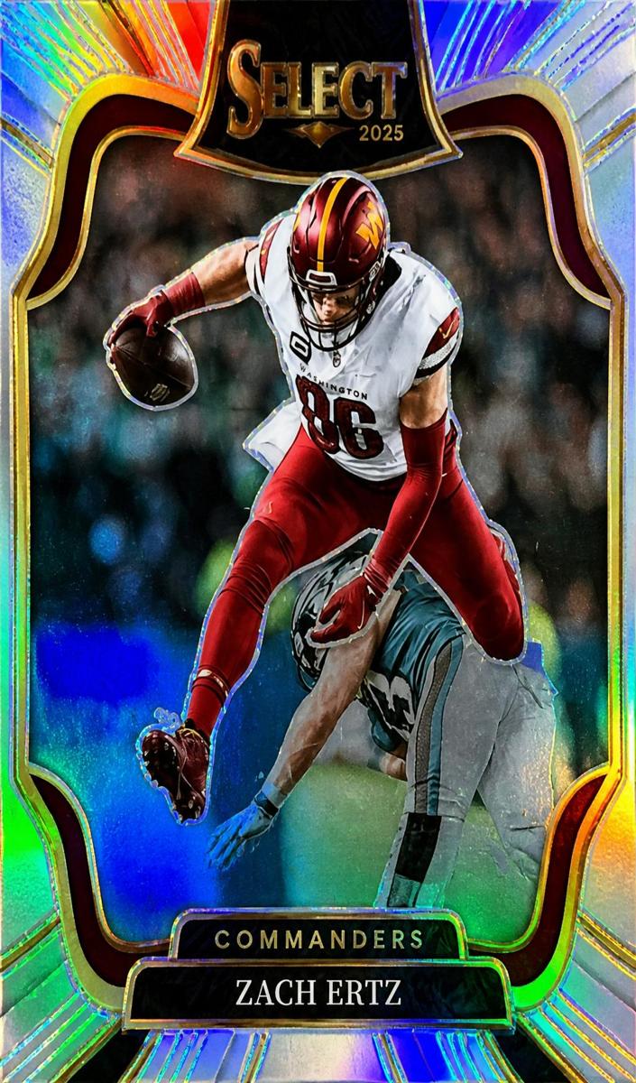 2025 Panini Select Football Silver Zach Ertz #488