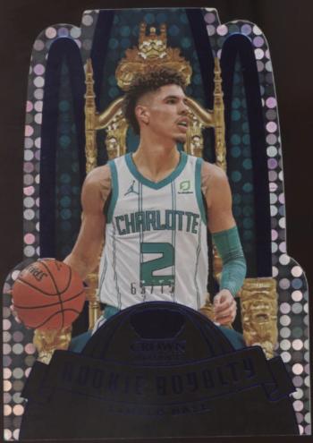 2020 Panini Crown Royale Basketball Blue LaMelo Ball #10 SGC 9.5