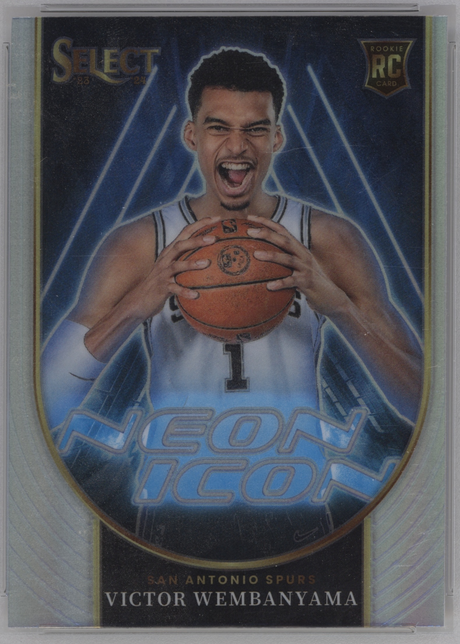2023 Panini Select Basketball Silver Victor Wembanyama #13 PSA 9