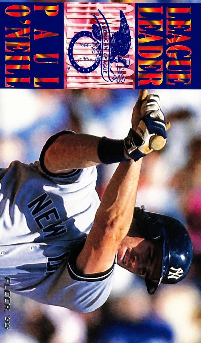 1995 Fleer Baseball Paul O'Neill #1