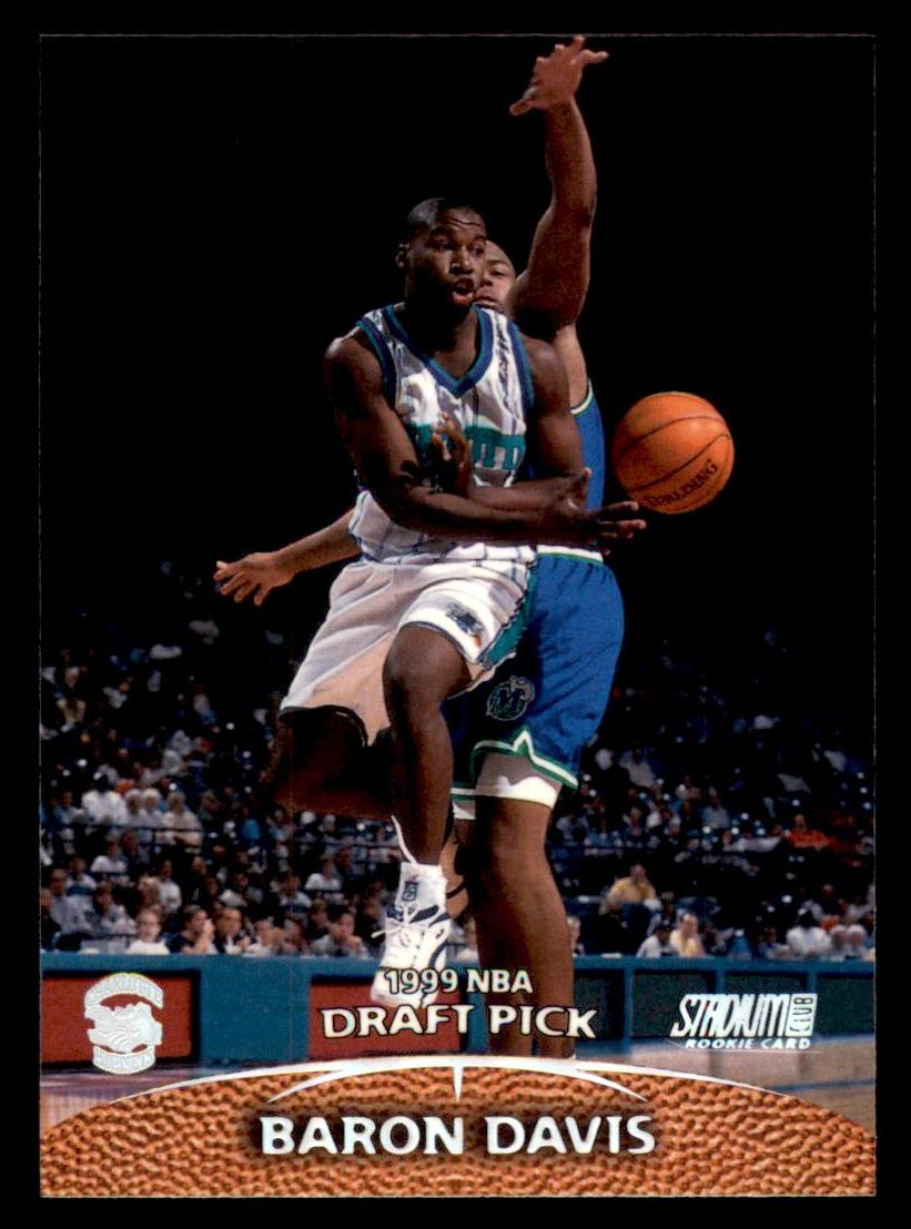 1999 Topps Stadium Club Basketball Baron Davis #178