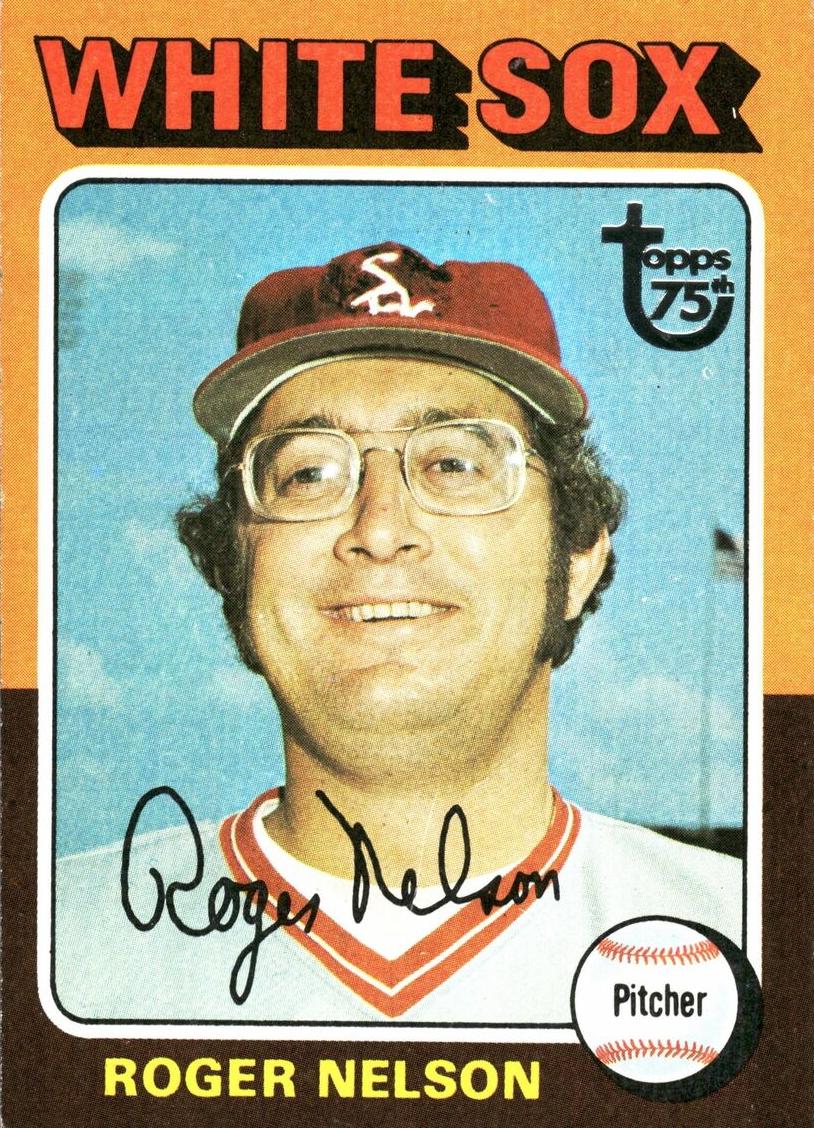 1975 Topps Baseball Roger Nelson #572