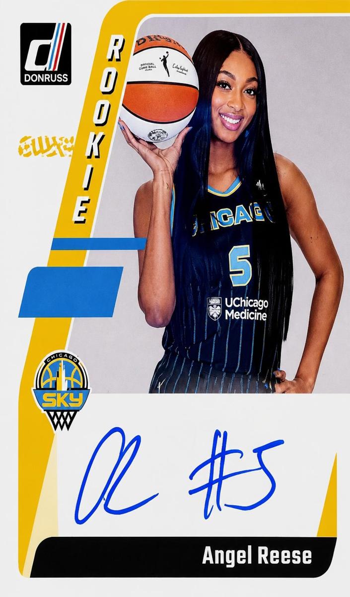 2024 Panini Rookie Royalty WNBA Basketball Angel Reese #ND-AR PSA 10