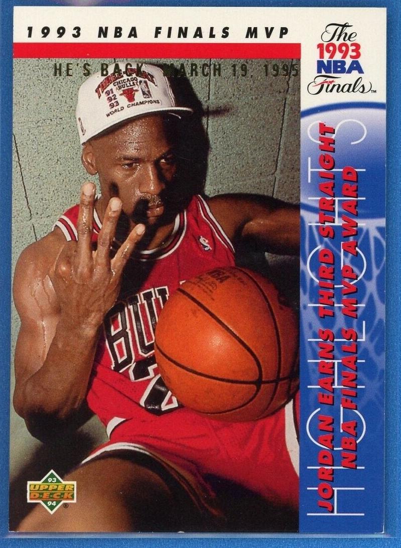 1994 Upper Deck Jordan Collection Basketball 93-94 Upper Deck Michael Jordan #204 PSA 10