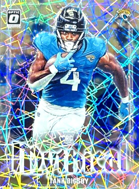 2023 Donruss Optic Football Tank Bigsby #25 PSA 9