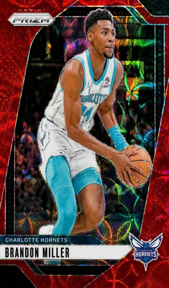 2024 Panini Prizm Basketball Choice Red Brandon Miller #109