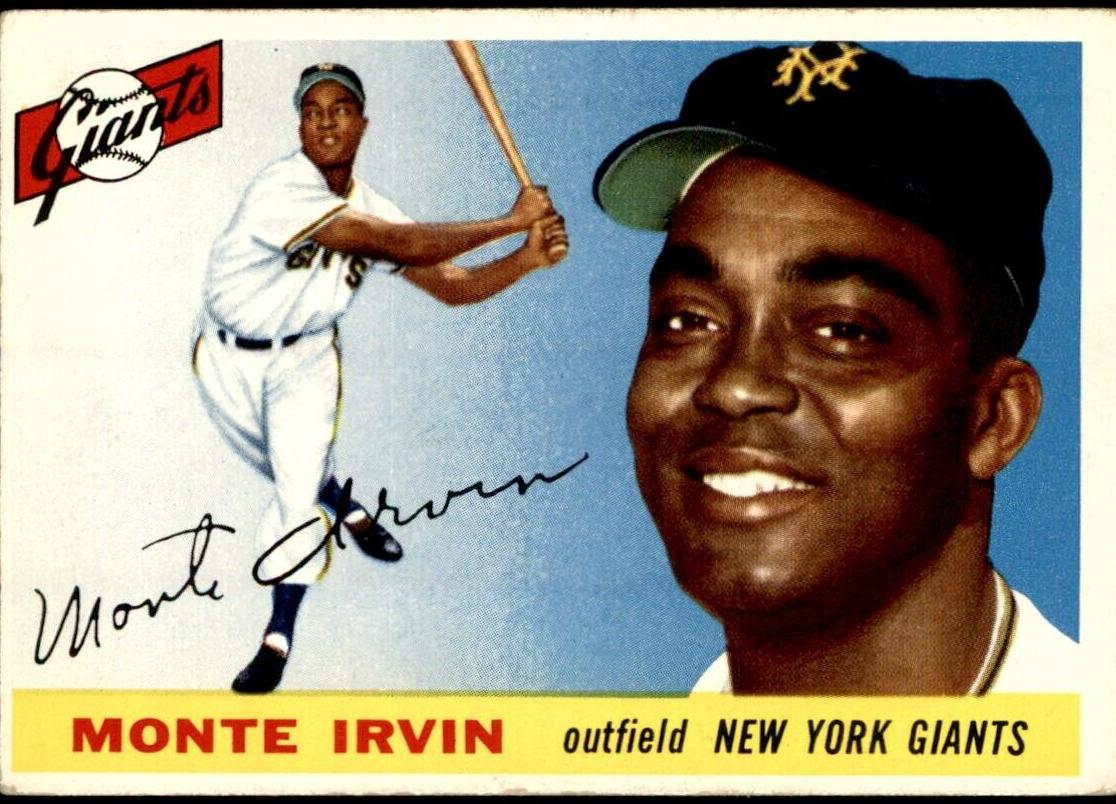 1955 Topps Baseball Monte Irvin #100 PSA 7.5