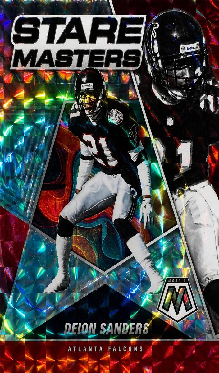 2022 Panini Mosaic Football Silver Deion Sanders #SM-25