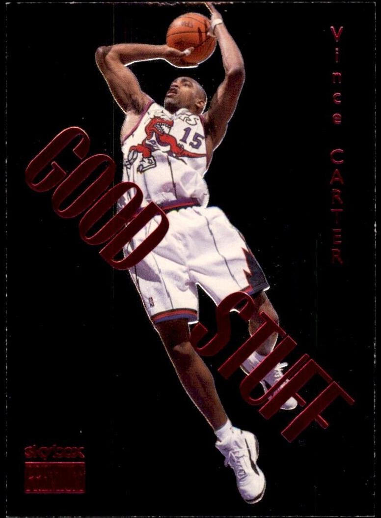 1999 Skybox Premium Basketball Vince Carter #2GS PSA 7.5