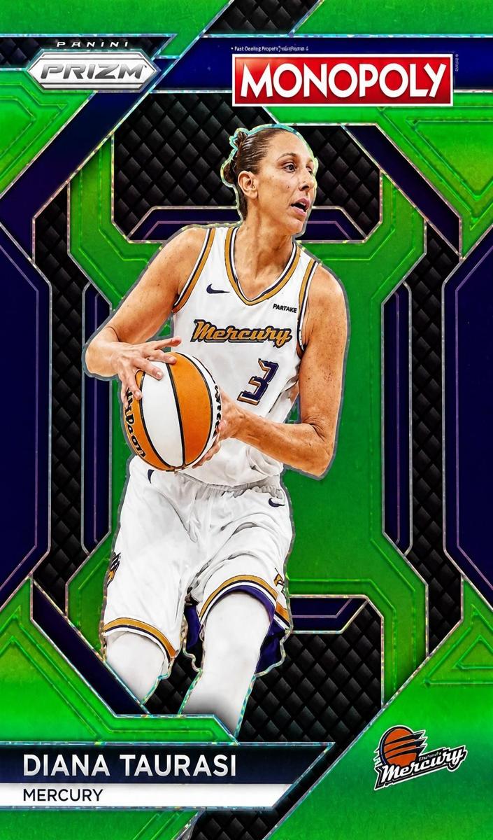 2024 Panini Prizm Monopoly WNBA Basketball Neon Green Diana Taurasi #WNBA20