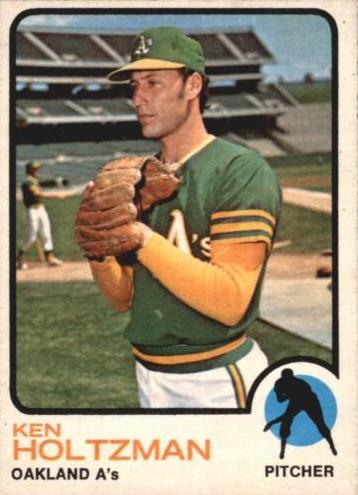 1973 O-Pee-Chee Baseball Ken Holtzman #60