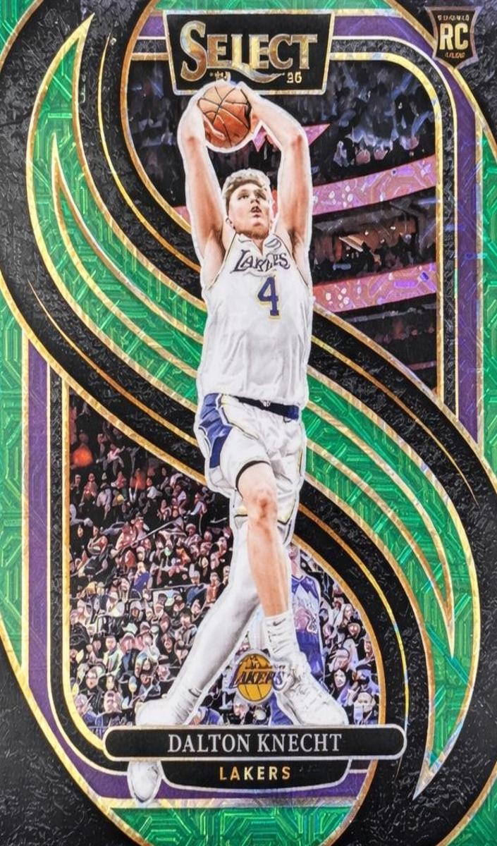 2024 Panini Select Basketball Green Mojo Dalton Knecht #186
