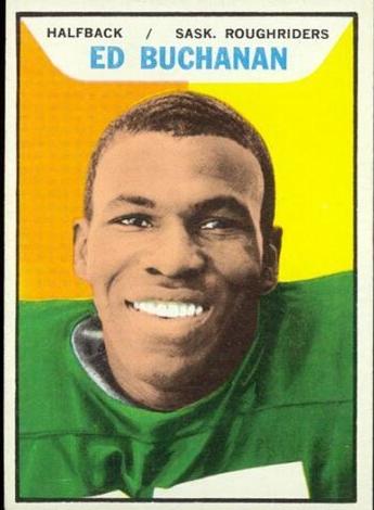 1965 Topps CFL Football Ed Buchanan #90 PSA 7