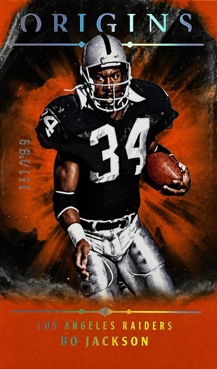 2024 Panini Origins Football Orange Bo Jackson #47